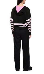 Пуловер с капюшоном