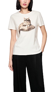 Футболка с принтом