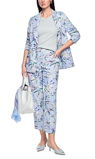 Брюки с принтом