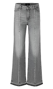 Джинсы с бахромой