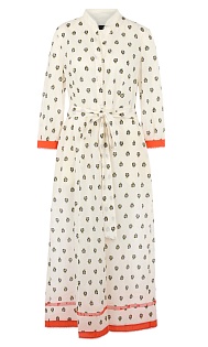 Платье из хлопка с принтом