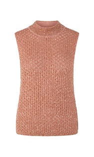 Трикотажный топ с блеском