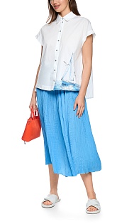 Блуза с принтом