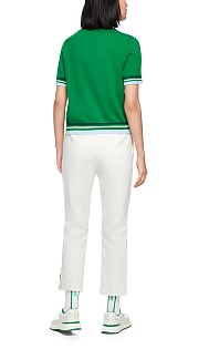 Пуловер с короткими рукавами