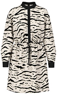 Платье с принтом