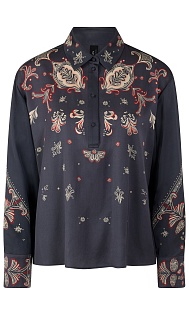 Блуза с принтом