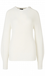 Пуловер с вырезом на плече Marc Cain, QS41.13M03/110-A, тема Modern Tailoring, сезон Весна-Лето 2021
