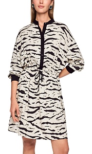 Платье с принтом