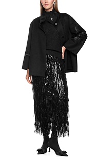 Юбка с пайетками