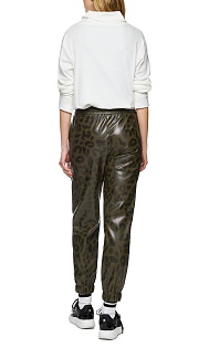 Брюки из искусственной кожи