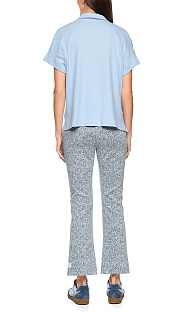 Блуза с воротником