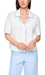 Кардиган с короткими рукавами