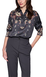 Блуза с принтом