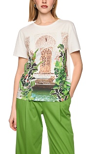 Футболка с принтом