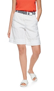 Шорты из хлопка и льна