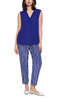 Топ из струящейся ткани