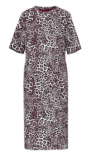 Платье с принтом