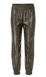 Брюки из искусственной кожи