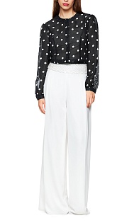 Блуза в горошек