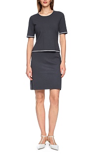 Мини-юбка из вискозы