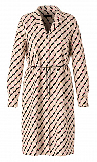 Платье с принтом Marc Cain, SC21.19W65/209-A, тема Pink Prelude, сезон Весна-Лето 2022