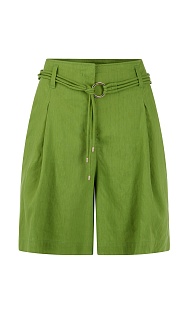 Шорты из льна и вискозы