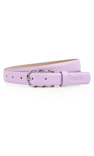 Узкий кожаный ремень