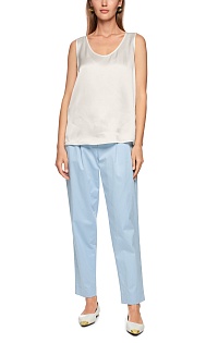 Топ из шелка