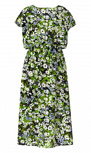 Платье с принтом Marc Cain, SC21.30W72/527-D, тема Sky Over Meadow, сезон Весна-Лето 2022