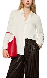 Блуза из струящейся ткани