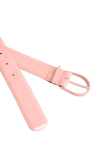 Ремень из лакированной кожи