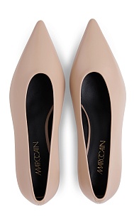 Туфли-лодочки из кожи