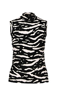 Топ с принтом