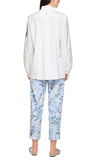 Блуза с принтом