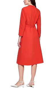 Платье с поясом