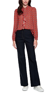 Блуза с принтом