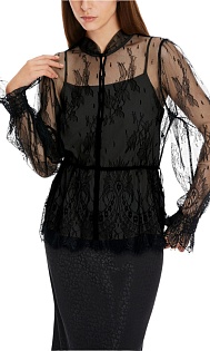 Блуза с принтом