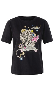 Футболка с принтом