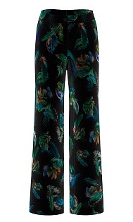 Брюки с принтом