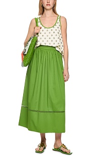 Топ с принтом