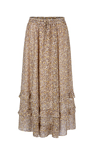 Шелковая юбка с принтом Marc Cain, NC71.50W62/624-E, тема Jungle Pioneers, сезон Весна-Лето 2020