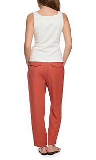 Топ в рубчик из модала