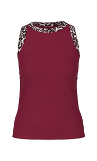 Топ с окантовкой