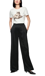 Брюки с защипами