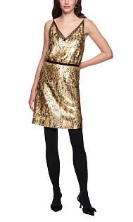 Юбка с пайетками