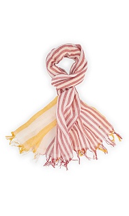 Шарф с бахромой