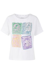 Футболка с принтом