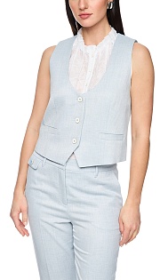 Приталенный жилет