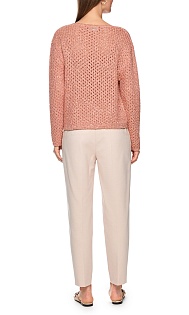 Ажурный пуловер