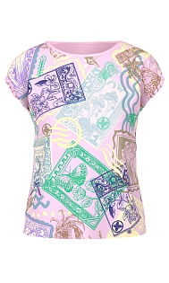 Футболка с принтом